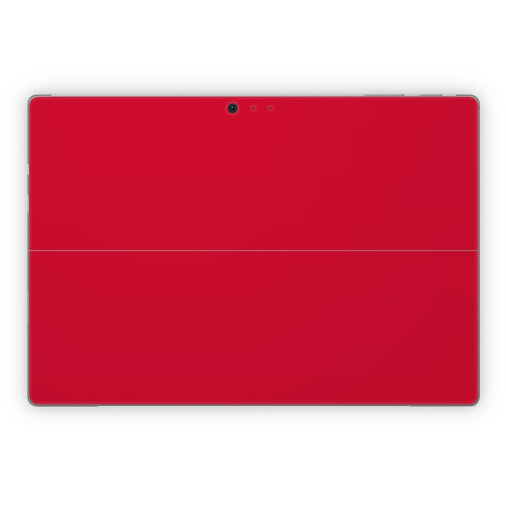 Solid State Red - Microsoft Surface Pro Skin
