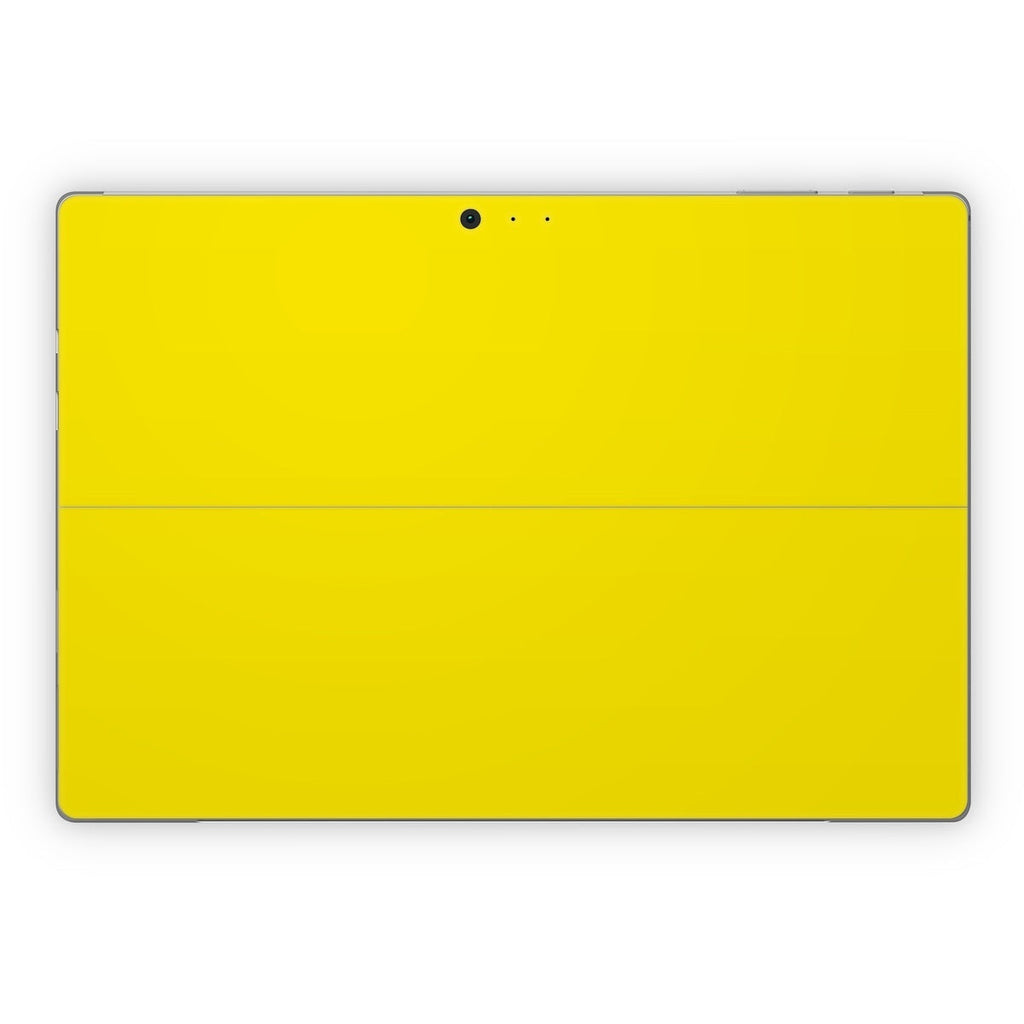 Solid State Yellow - Microsoft Surface Pro Skin
