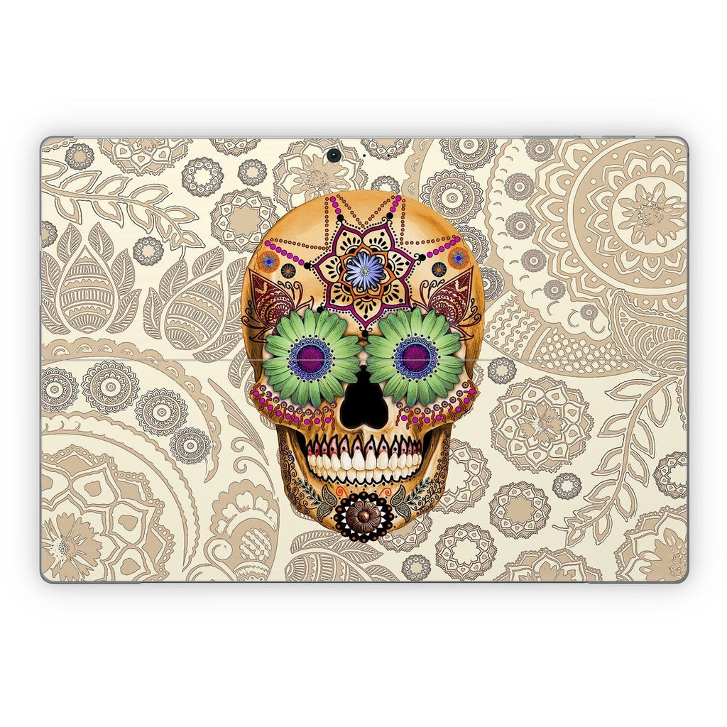 Sugar Skull Bone - Microsoft Surface Pro Skin