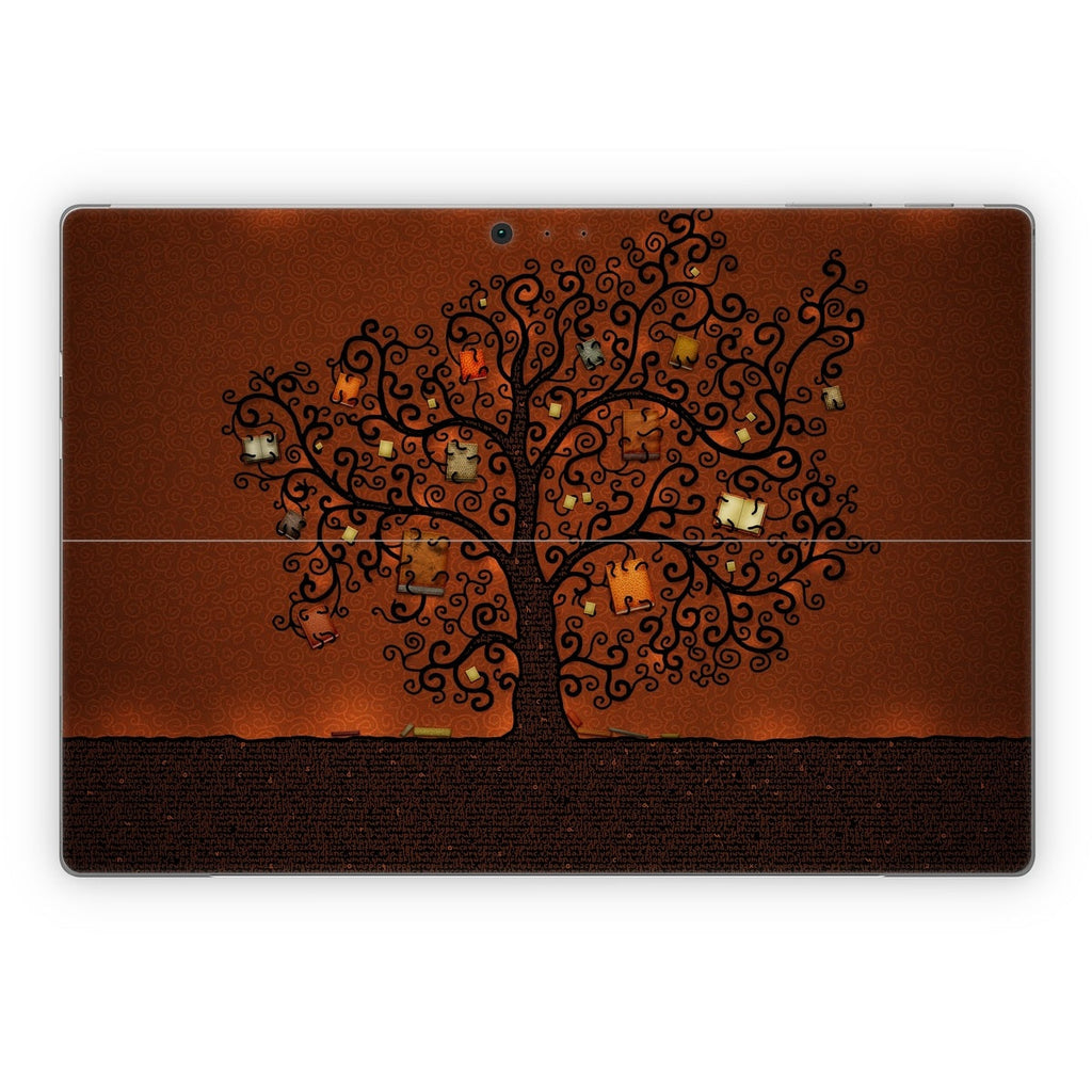 Tree Of Books - Microsoft Surface Pro Skin