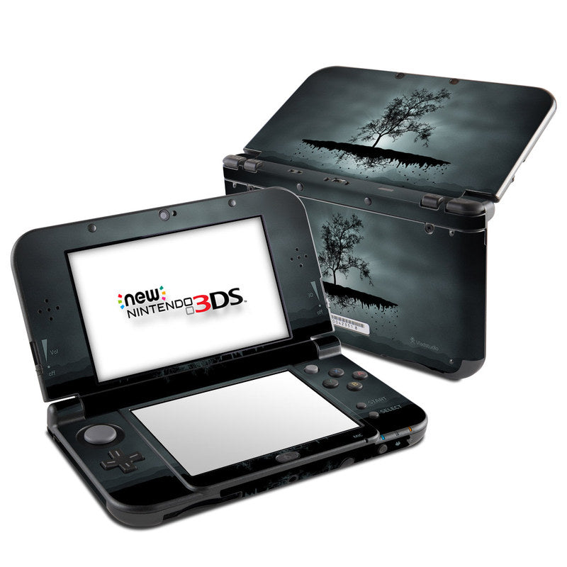 Flying Tree Black - Nintendo 3DS LL Skin