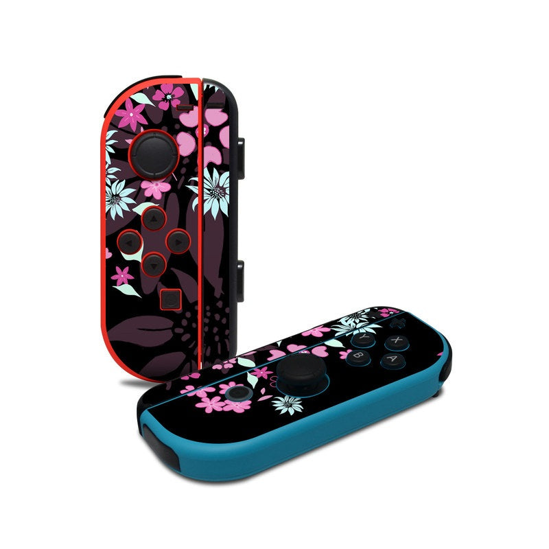 Dark Flowers - Nintendo Joy-Con Controller Skin