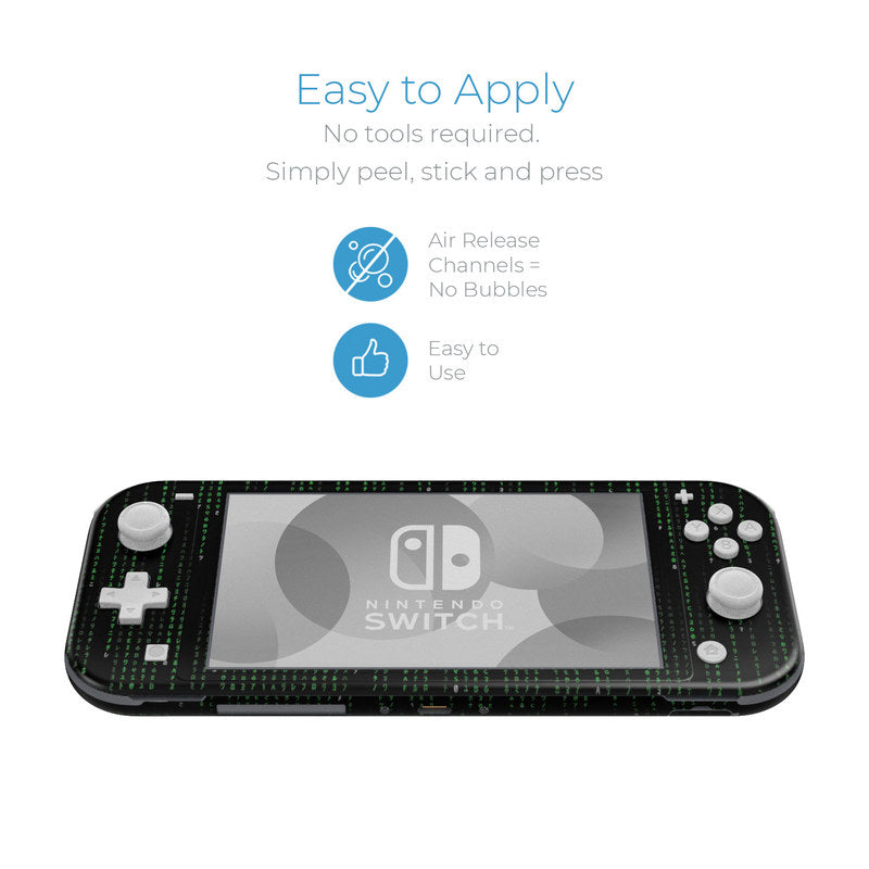 Matrix Style Code - Nintendo Switch Lite Skin