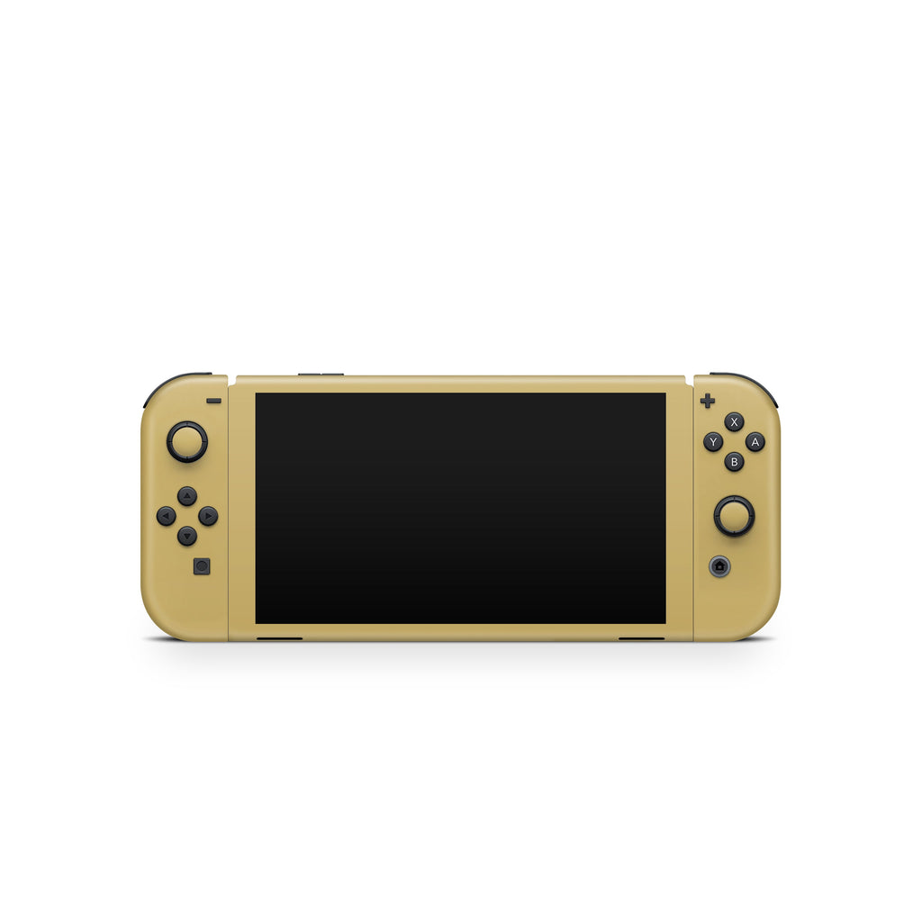 Solid State Mustard - Nintendo Switch Skin