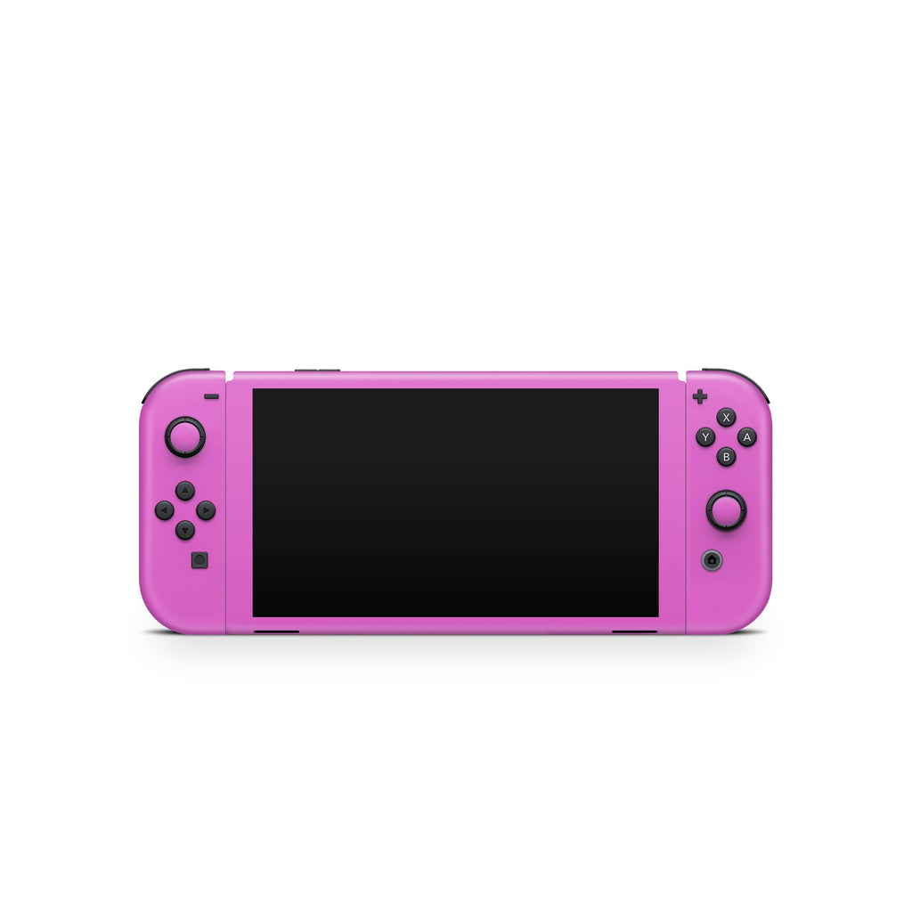 Solid State Vibrant Pink - Nintendo Switch Skin