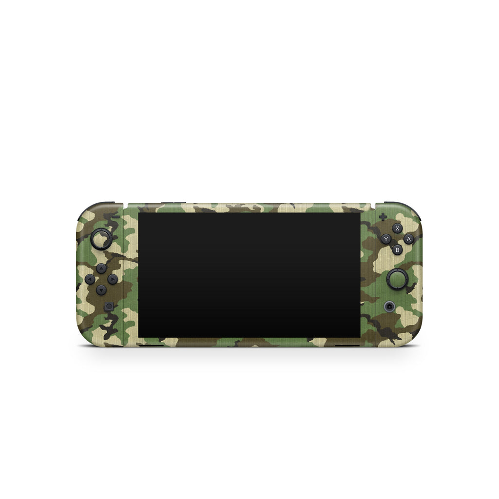 Woodland Camo - Nintendo Switch Skin