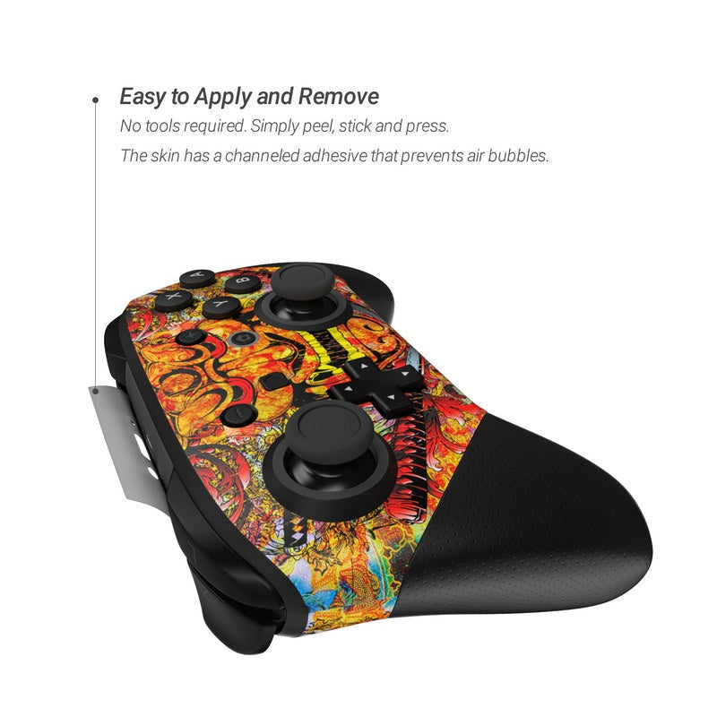 Asian Crest - Nintendo Switch Pro Controller Skin