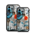 Steampunk Flowers - Otterbox Fre iPhone 14 Case Skin