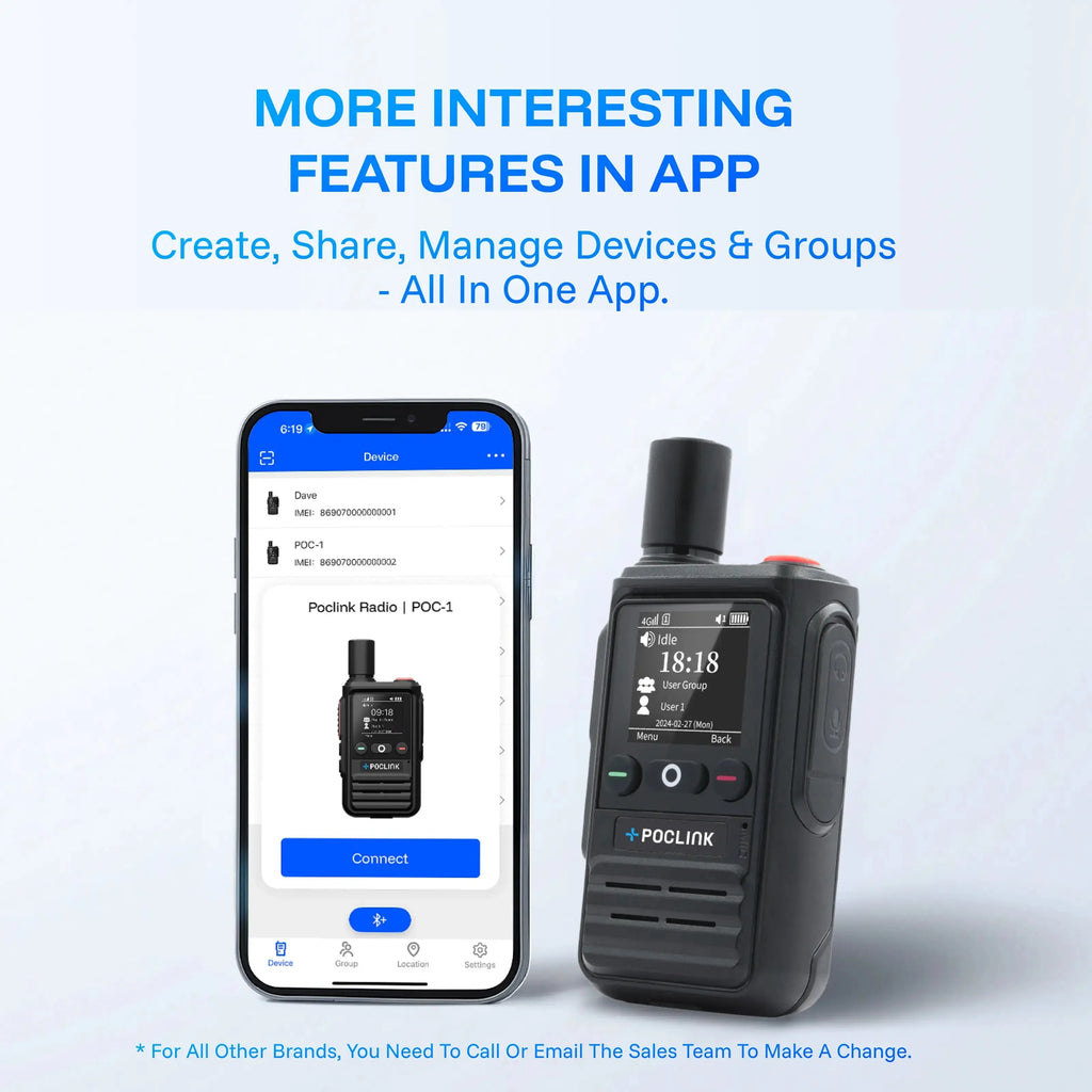 POC-1 Lite 4G Global Walkie Talkie