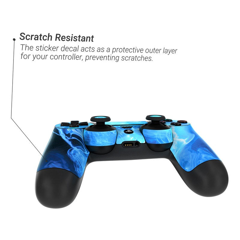 Blue Quantum Waves - Sony PS4 Controller Skin