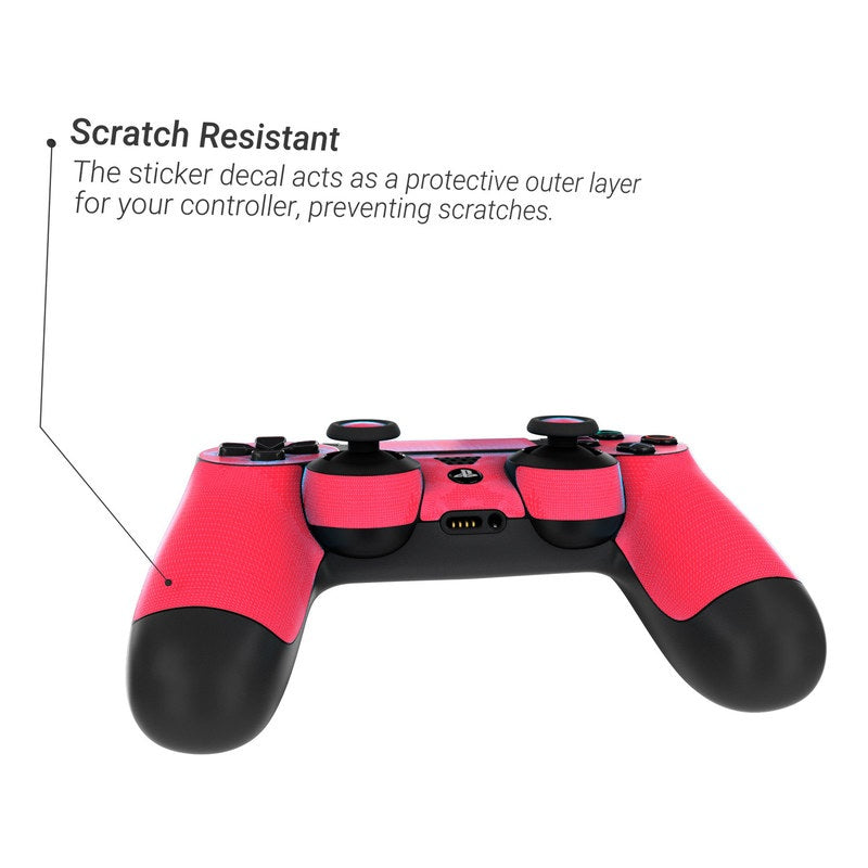 Solid State Red - Sony PS4 Controller Skin