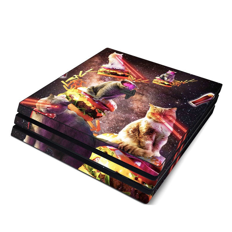 Burger Cats - Sony PS4 Pro Skin