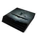Flying Tree Black - Sony PS4 Pro Skin