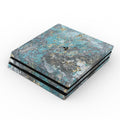 Gilded Glacier Marble - Sony PS4 Pro Skin