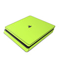 Solid State Lime - Sony PS4 Slim Skin