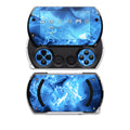 Blue Quantum Waves - Sony PSP Go Skin
