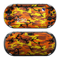 Orange Camo - Sony PS Vita 2000 Skin