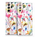 Watercolor Wild Flowers - Samsung Galaxy Note 20 Skin