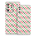 Christmas Checkers - Samsung Galaxy S20 Skin