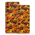 Orange Camo - Samsung Galaxy S20 Skin