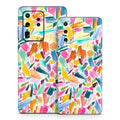 Watercolor Colorful Brushstrokes - Samsung Galaxy S20 Skin