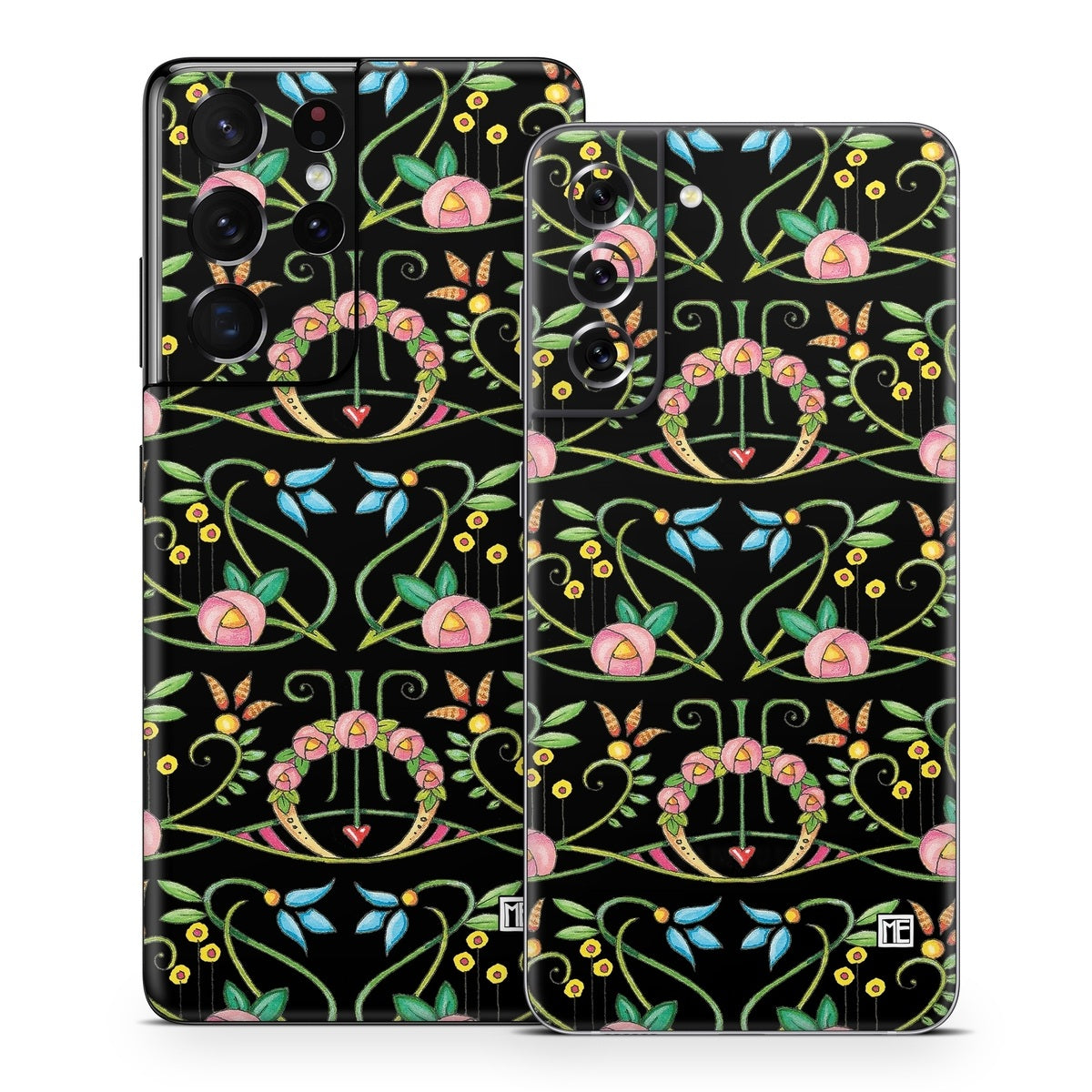 Change Nothing Flowers - Samsung Galaxy S21 Skin