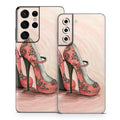 Coral Shoes - Samsung Galaxy S21 Skin