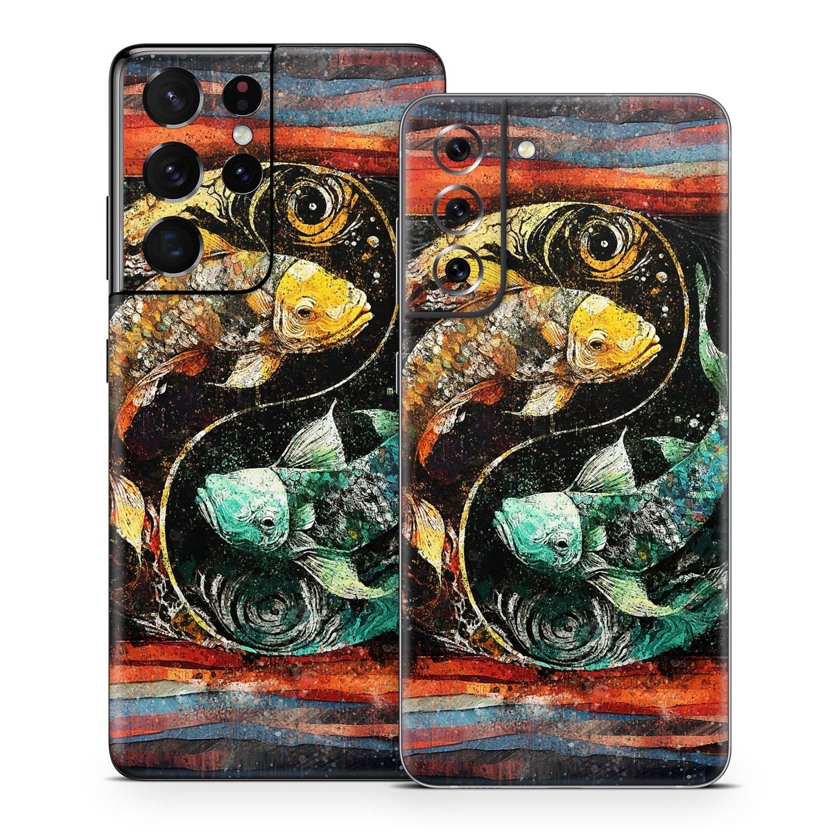Koi Fish Yin Yang - Samsung Galaxy S21 Skin