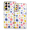 Red Blue Dots - Samsung Galaxy S21 Skin