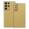 Solid State Mustard - Samsung Galaxy S21 Skin