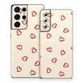 Tumbling Valentines - Samsung Galaxy S21 Skin