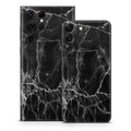 Black Marble - Samsung Galaxy S22 Skin