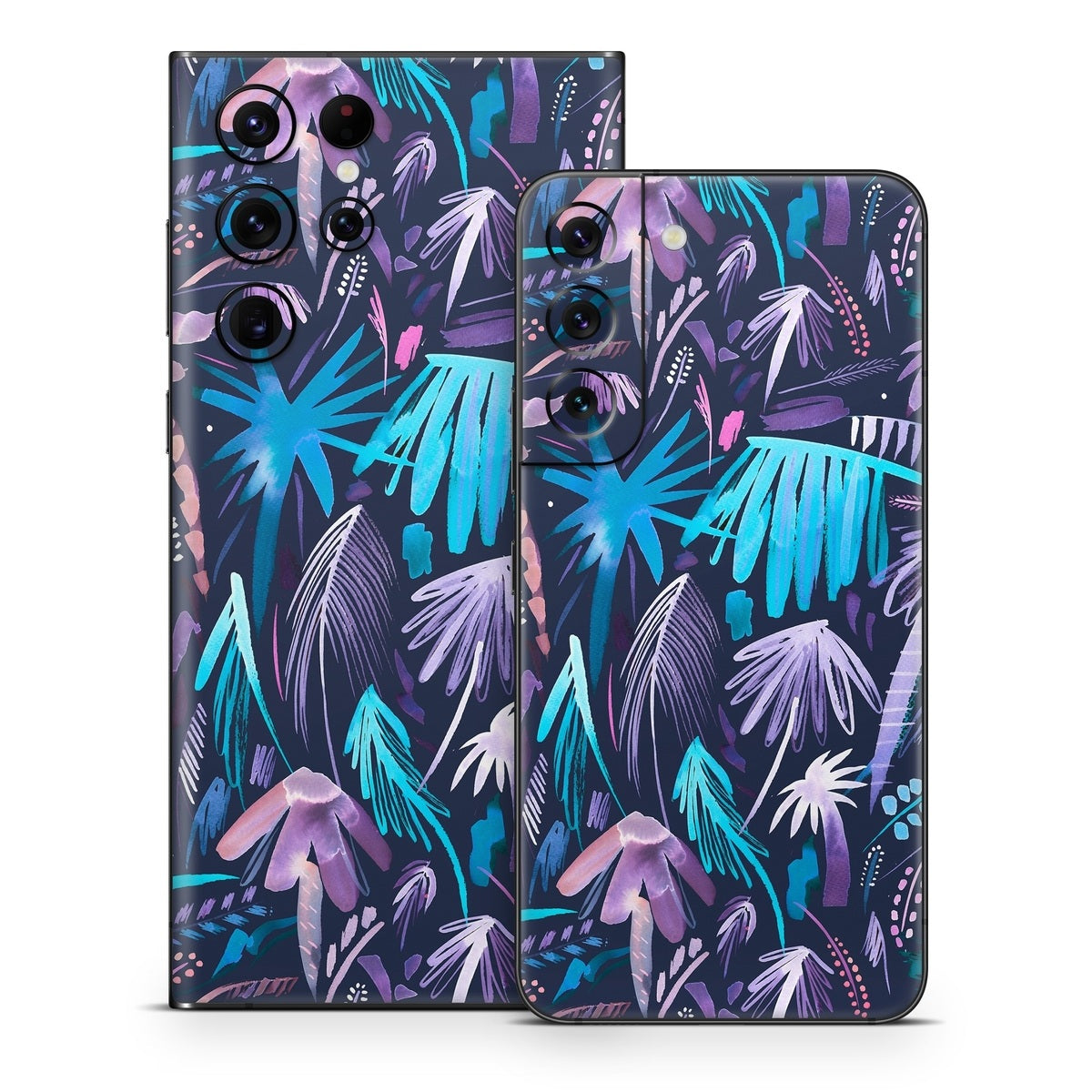 Brushstroke Palms - Samsung Galaxy S22 Skin