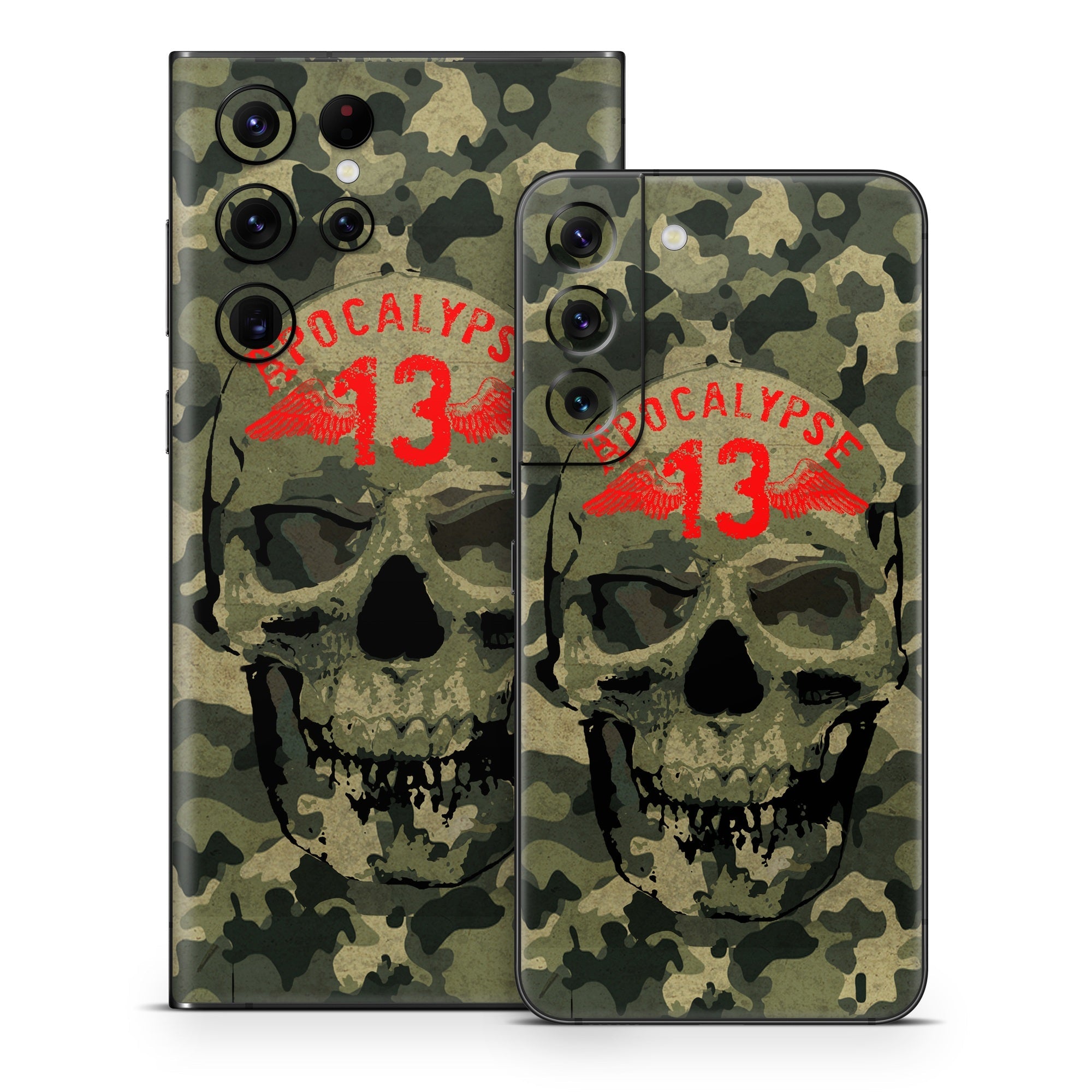Camo Skull - Samsung Galaxy S22 Skin