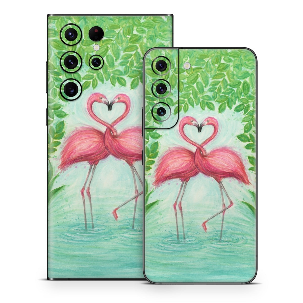 Flamingo Love - Samsung Galaxy S22 Skin