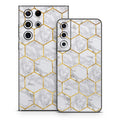 Honey Marble - Samsung Galaxy S22 Skin