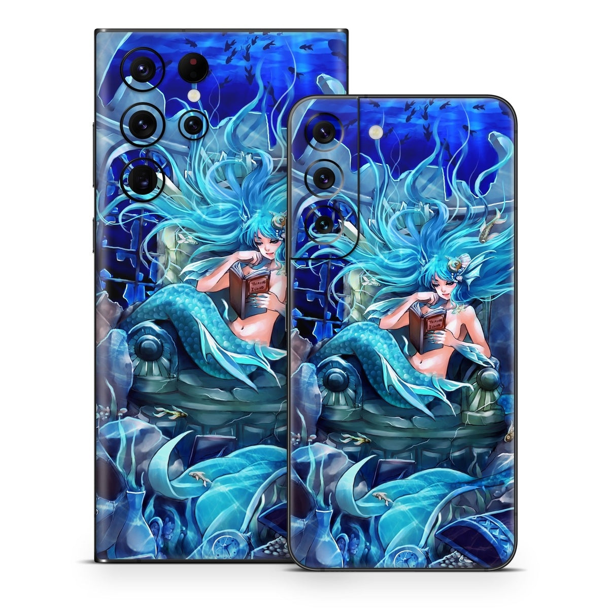 In Her Own World - Samsung Galaxy S22 Skin