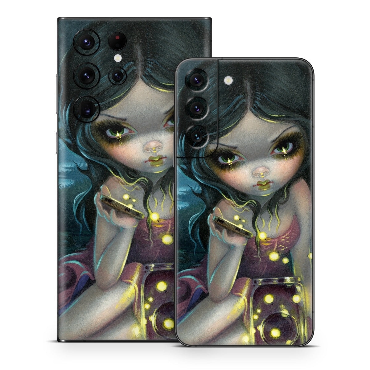 Releasing Fireflies - Samsung Galaxy S22 Skin