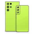 Solid State Lime - Samsung Galaxy S22 Skin