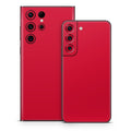 Solid State Red - Samsung Galaxy S22 Skin