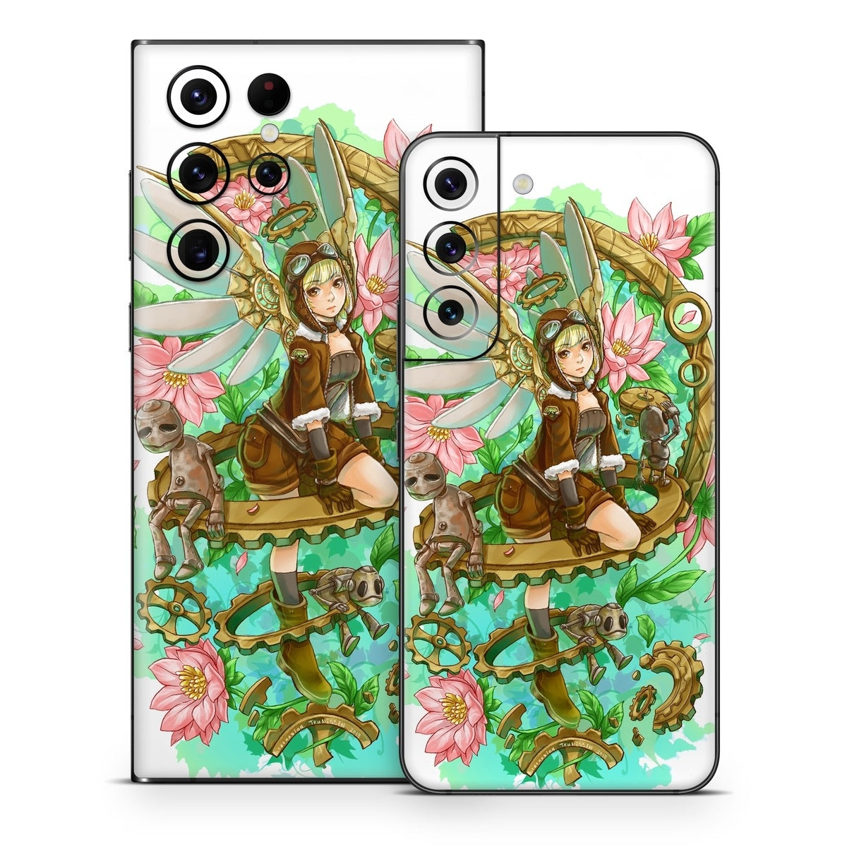 Steampunk Angel - Samsung Galaxy S22 Skin
