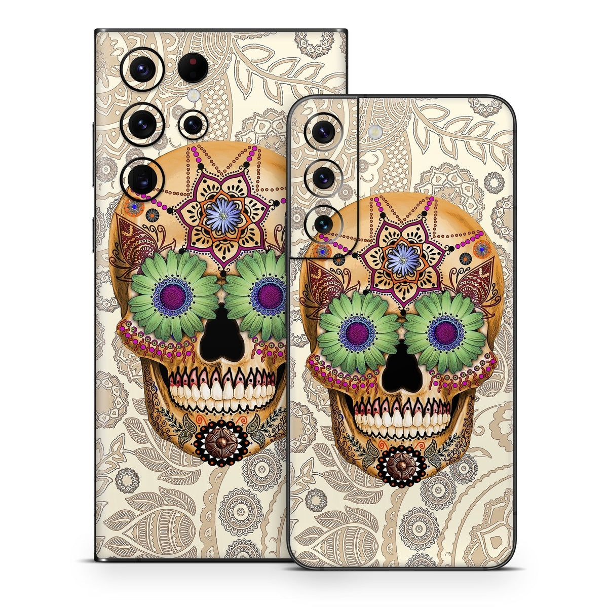 Sugar Skull Bone - Samsung Galaxy S22 Skin
