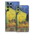 Cafe Terrace At Night - Samsung Galaxy S22 Skin