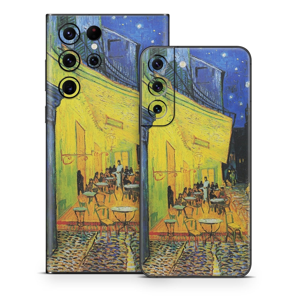 Cafe Terrace At Night - Samsung Galaxy S22 Skin