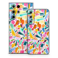 Watercolor Colorful Brushstrokes - Samsung Galaxy S22 Skin