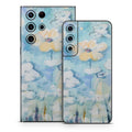 White & Blue - Samsung Galaxy S22 Skin
