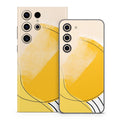 Abstract Yellow - Samsung Galaxy S23 Skin