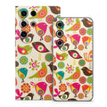 Bird Flowers - Samsung Galaxy S23 Skin