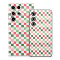 Christmas Checkers - Samsung Galaxy S23 Skin