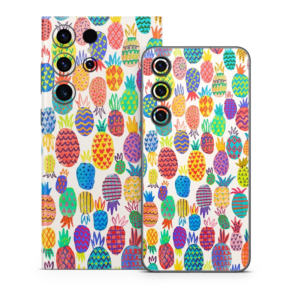 Colorful Pineapples - Samsung Galaxy S23 Skin